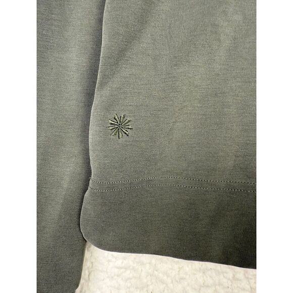 Athleta Seasoft Quarter Zip‎ Aspen Olive Size Medium - Picture 9 of 9